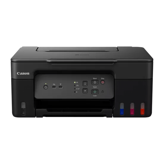 Canon PIXMA G3430 printer, front view.