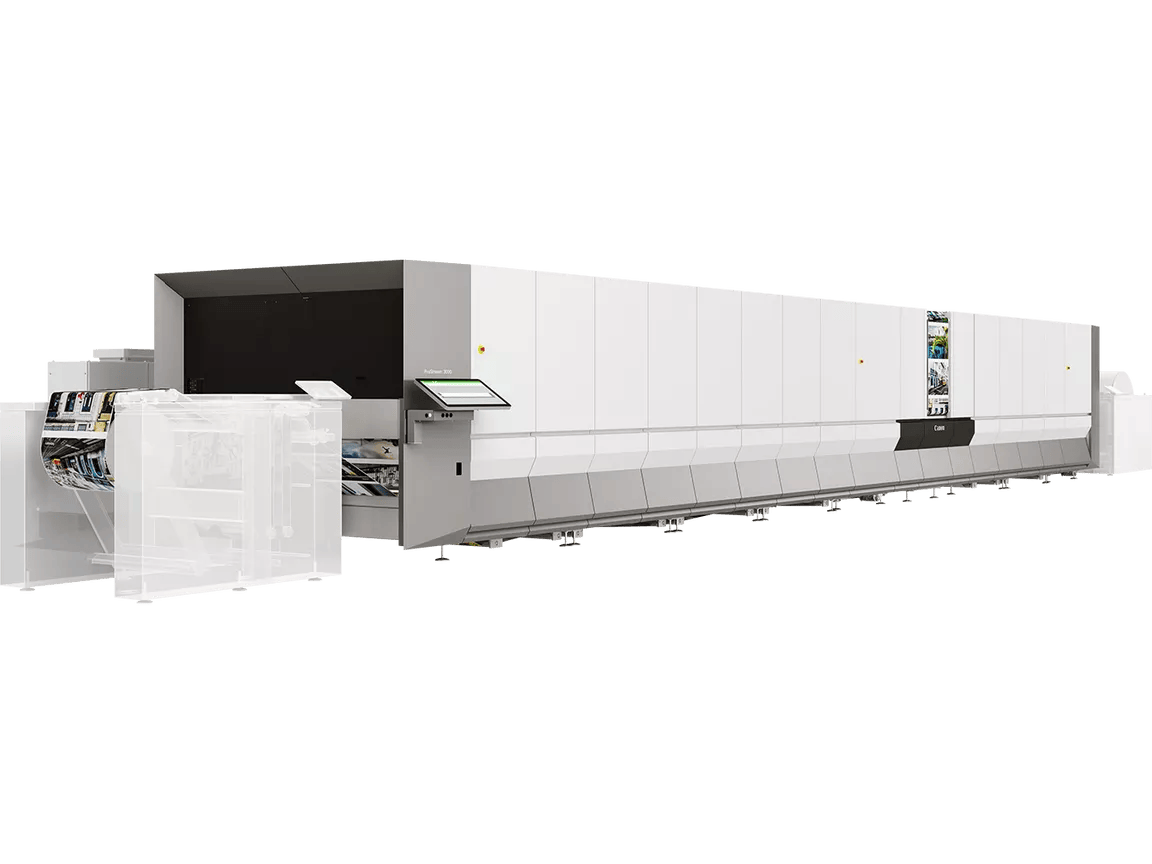 Canon ProStream 3000 Series high-speed inkjet printer