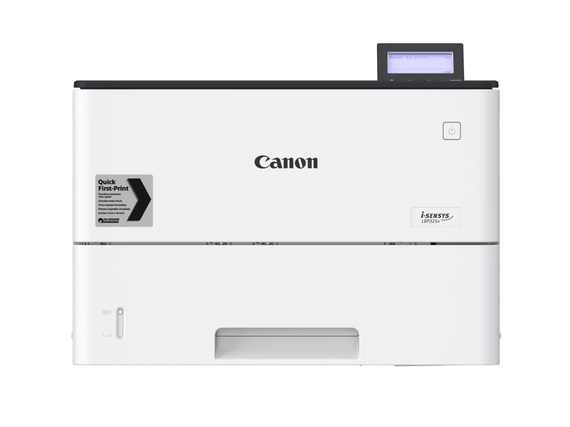 Canon i-SENSYS LBP325x laser printer, front view